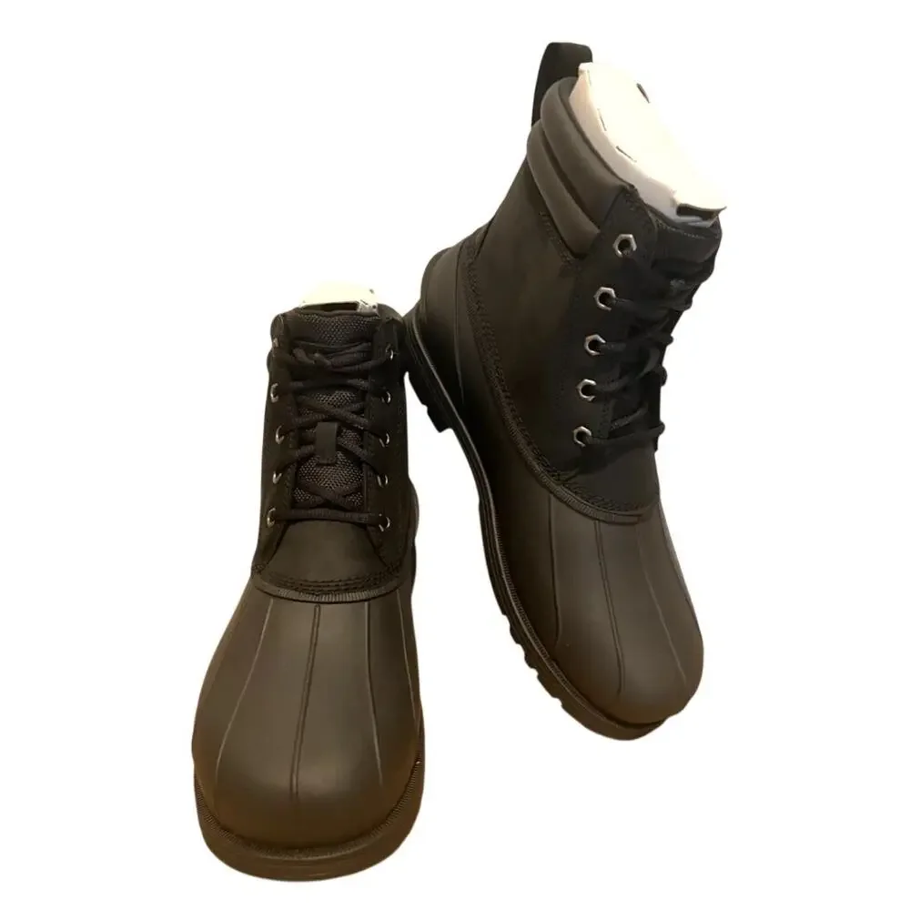 UGG Gatson Mid Black Waterproof Boots Size 11